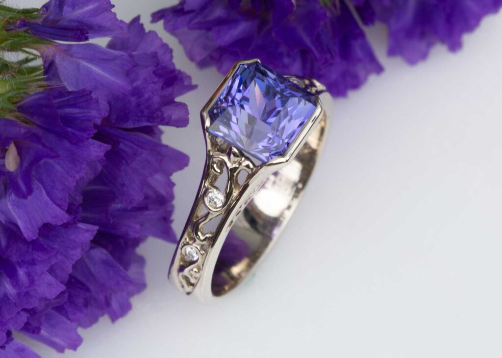 Tanzanite Engagement Rings